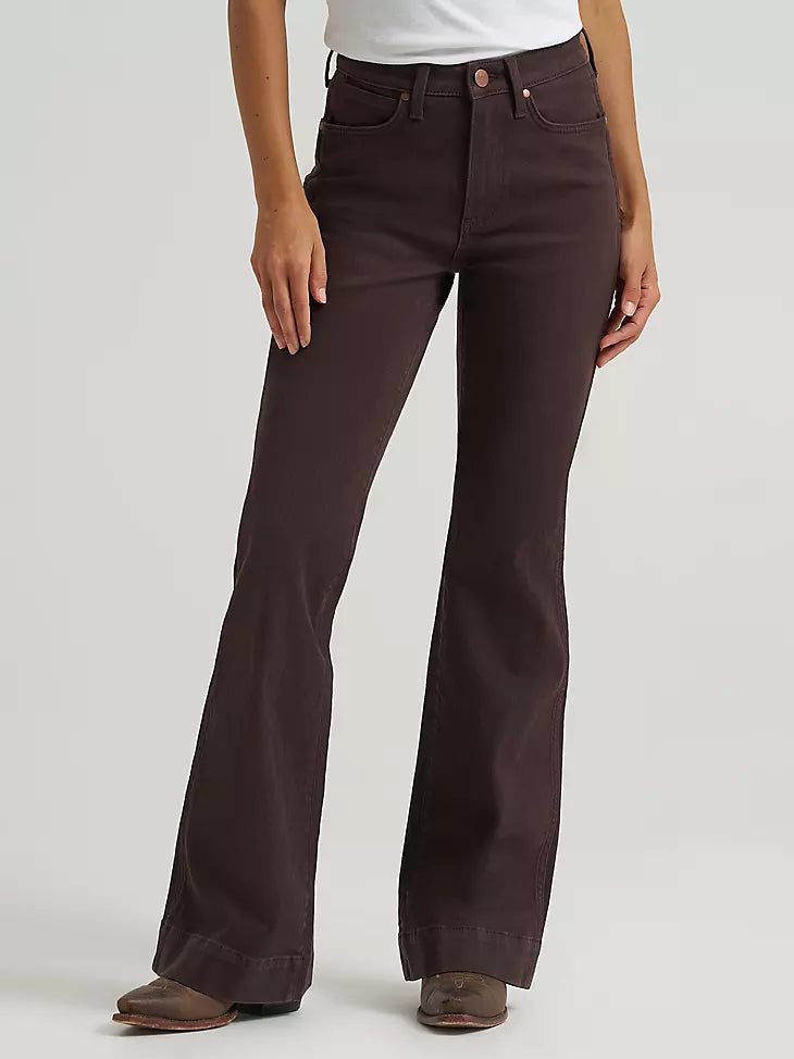 PANTALÓN DE MUJER WRANGLER RETRO BAILEY DE TIRO ALTO - 112382317