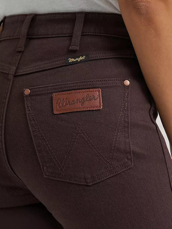 PANTALÓN DE MUJER WRANGLER RETRO BAILEY DE TIRO ALTO - 112382317
