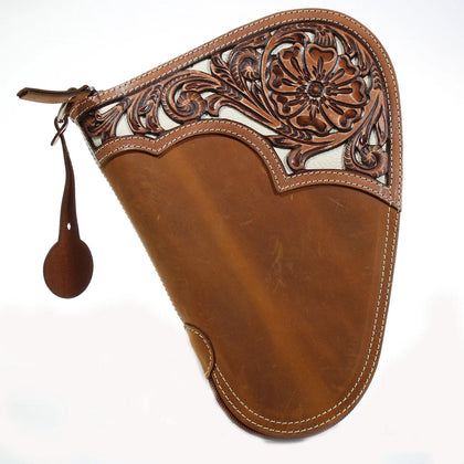 NOCONA TOOLED GUN CASE BROWN - N7600544