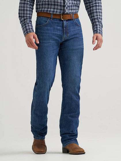 WRANGLER JEANS DE HOMBRE RETRO CORTE RECTO AJUSTADO LAVADO MEDIO 112381600
