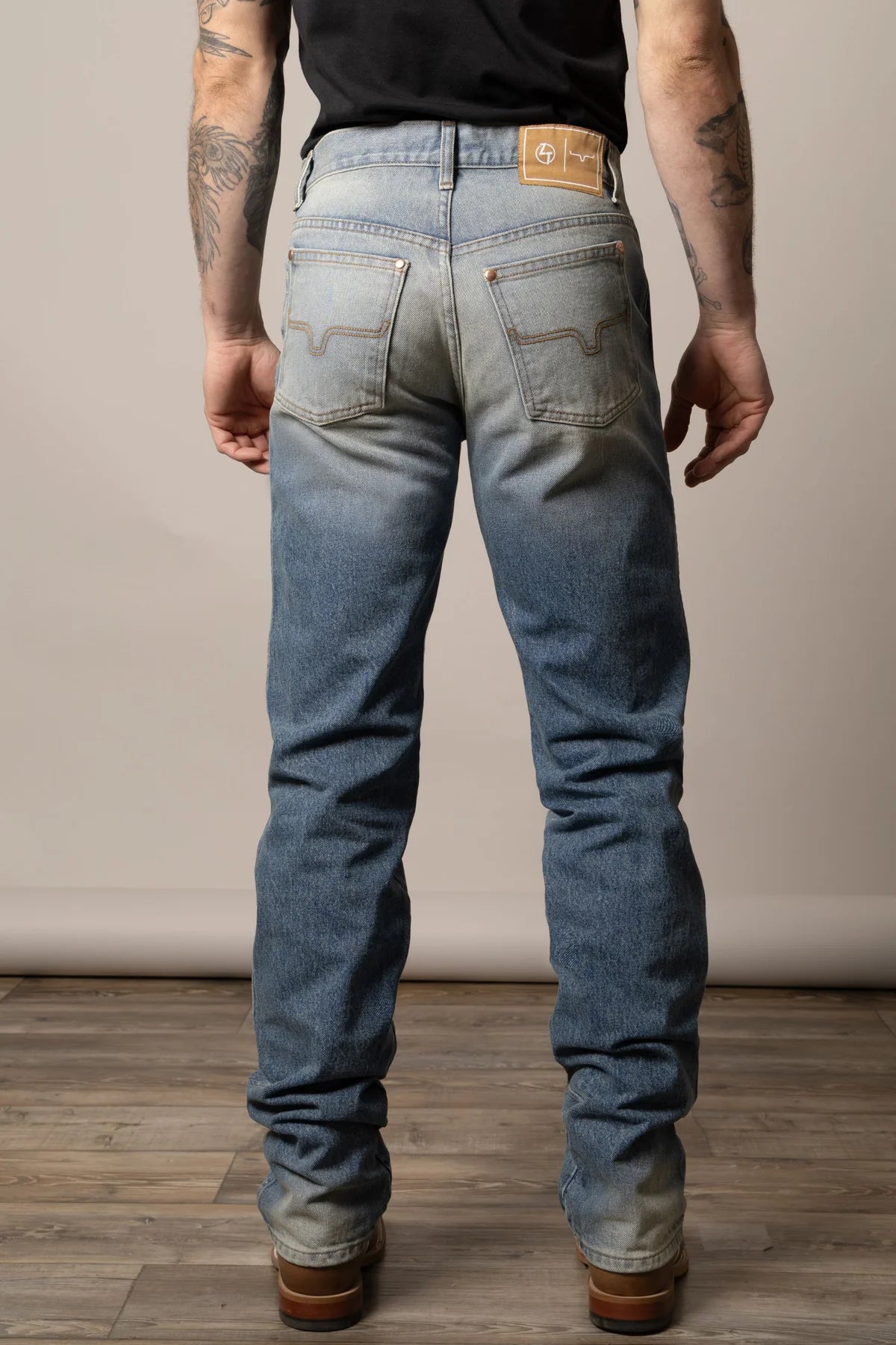 KIMES RANCH MEN JEANS -ZKTR01 LIGHT WASH