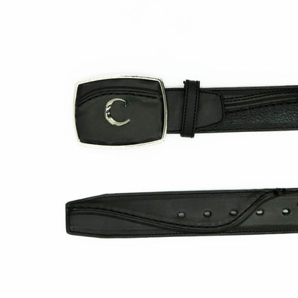 CUADRA CINTURÓN CUERO GRIS CRUST OXFORD-BC428