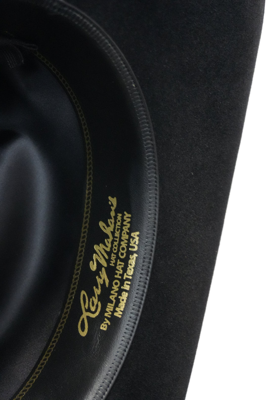 LARRY MAHAN´S 20X BLACK FELT HAT MALBORO