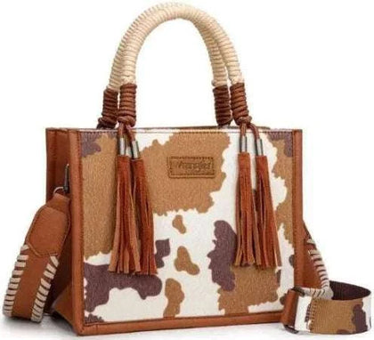 WRANGLER COWHIDE CROSS BODY LADRILLO 8120SBR