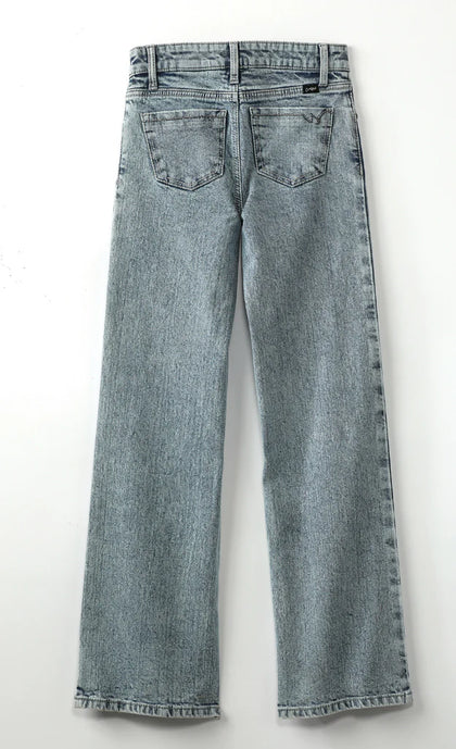 CINCH CRUEL GIRLS INDIGO WIDE LEG HIGH RISE JEANS - CB23261001 / CB23271001