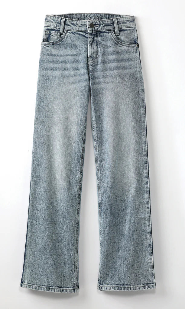 CINCH CRUEL GIRLS INDIGO WIDE LEG HIGH RISE JEANS - CB23261001 / CB23271001