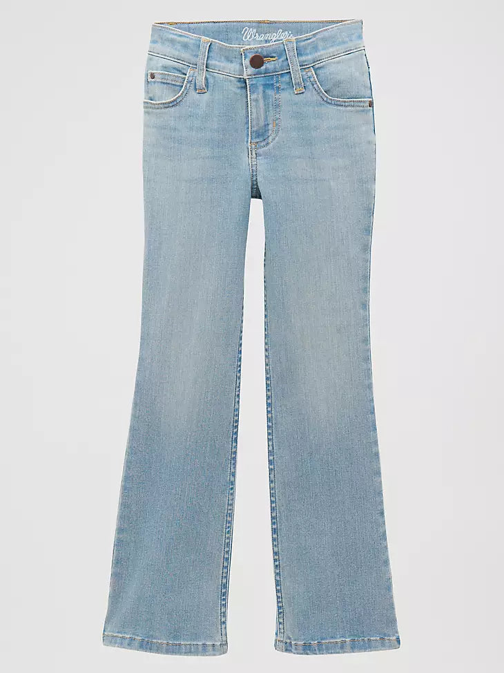 GIRLS WRANGLER JEANS SLIM LIGHT DENIM 112379528