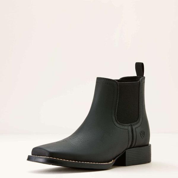 ARIAT KIDS BOOKER CHELSEA TRICON BLACK-10063825