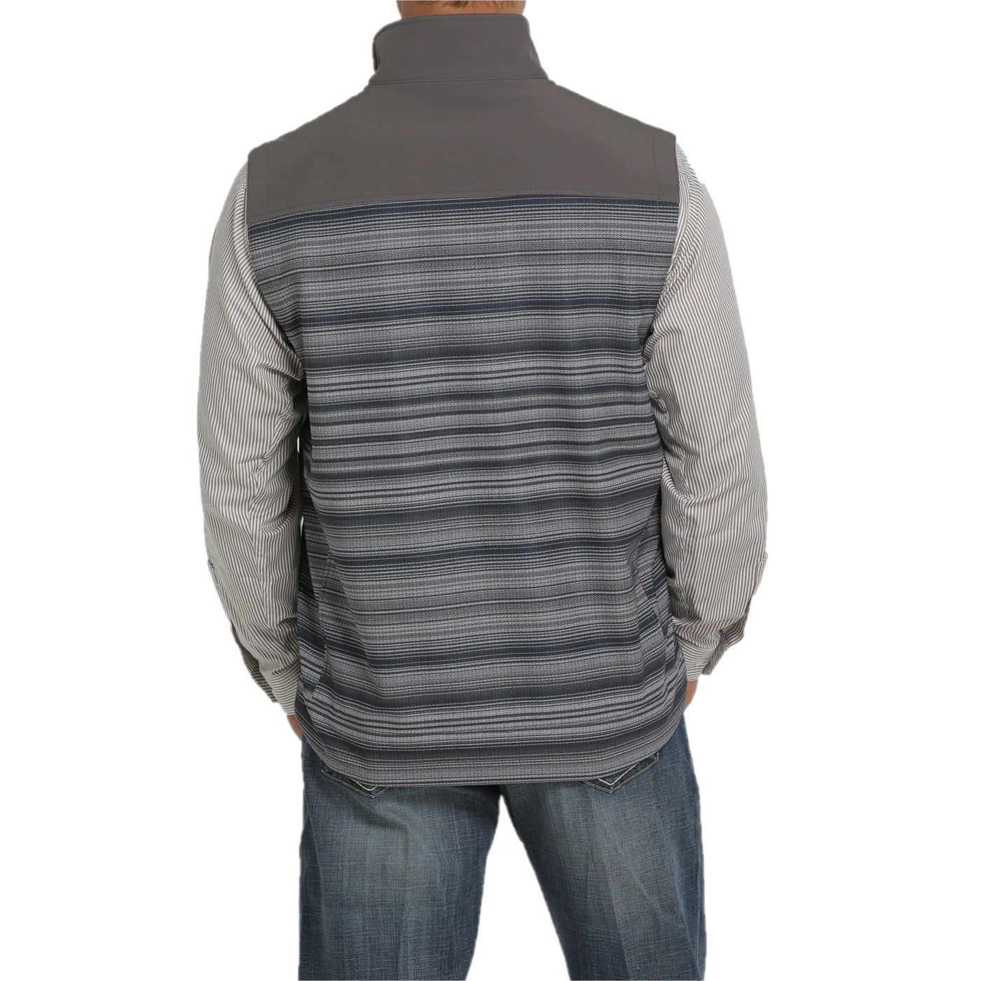 MEN’S CINCH VEST GREY AZTEC-MWV1563002
