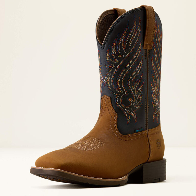 ARIAT MEN BOOTS SPORT  RIGGS H20 TANBARH/ BLUE NIGHTS WIDE SQ  10080270
