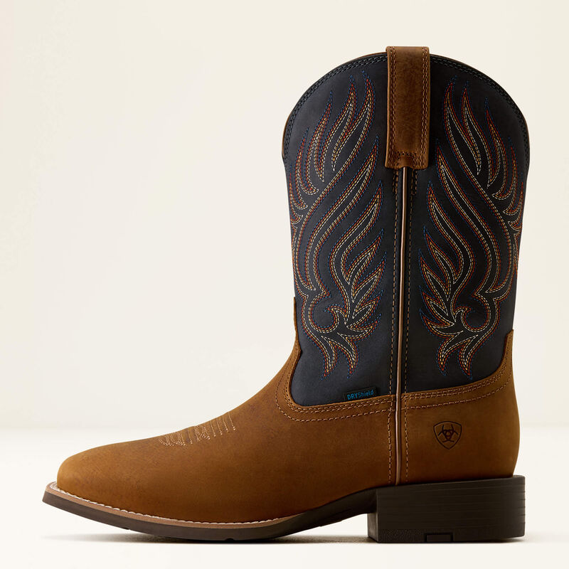ARIAT MEN BOOTS SPORT  RIGGS H20 TANBARH/ BLUE NIGHTS WIDE SQ  10080270