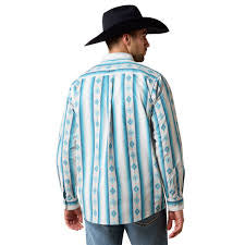 ARIAT MEN’S GREY MULTI SERAPE STRIPE 10079602