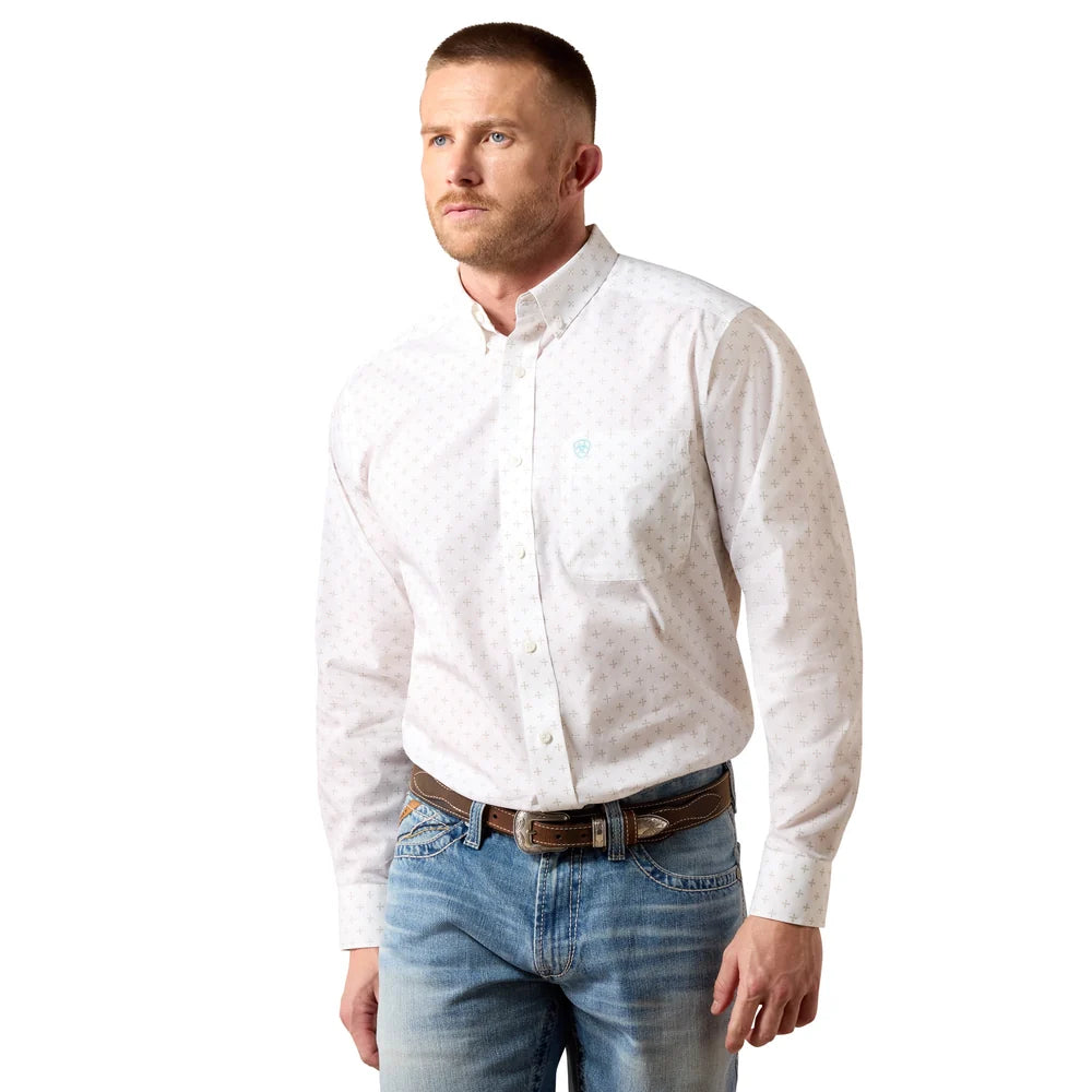 ARIAT MEN WF BARLOW LS SHIRT 10079425
