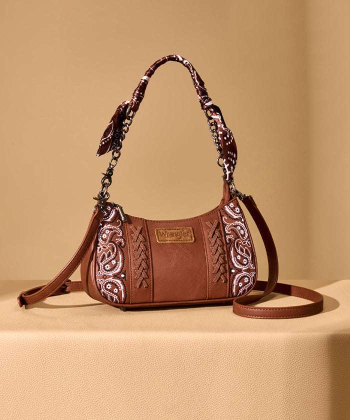 WRANGLER SHOULDER BAG BROWN  818BR Laherradurawwnc.com