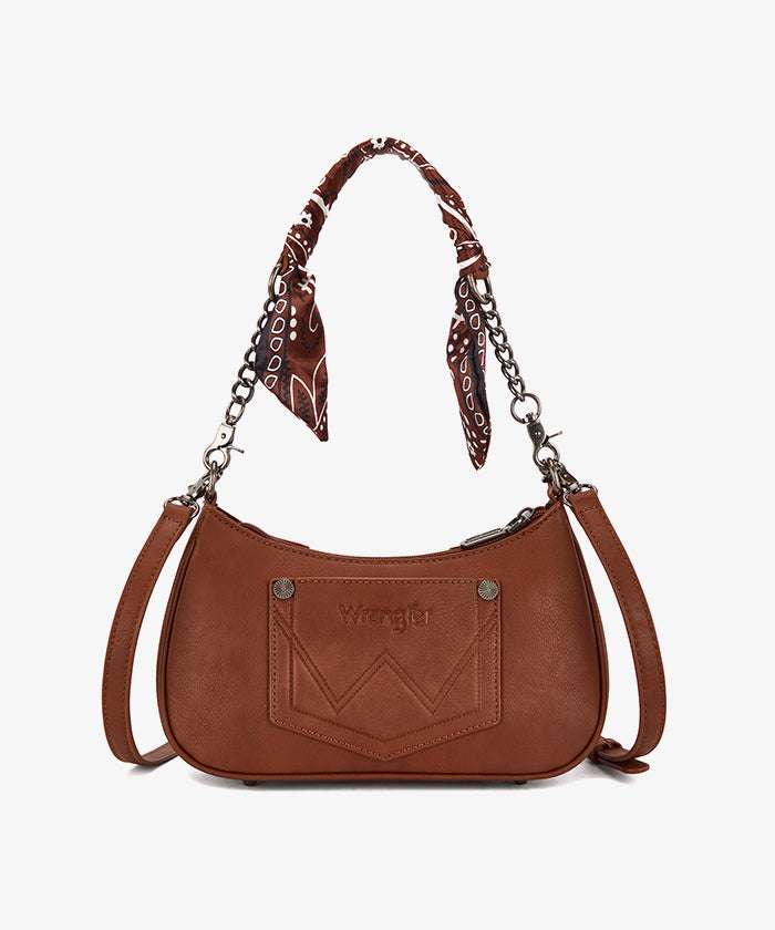 WRANGLER SHOULDER BAG BROWN  818BR Laherradurawwnc.com