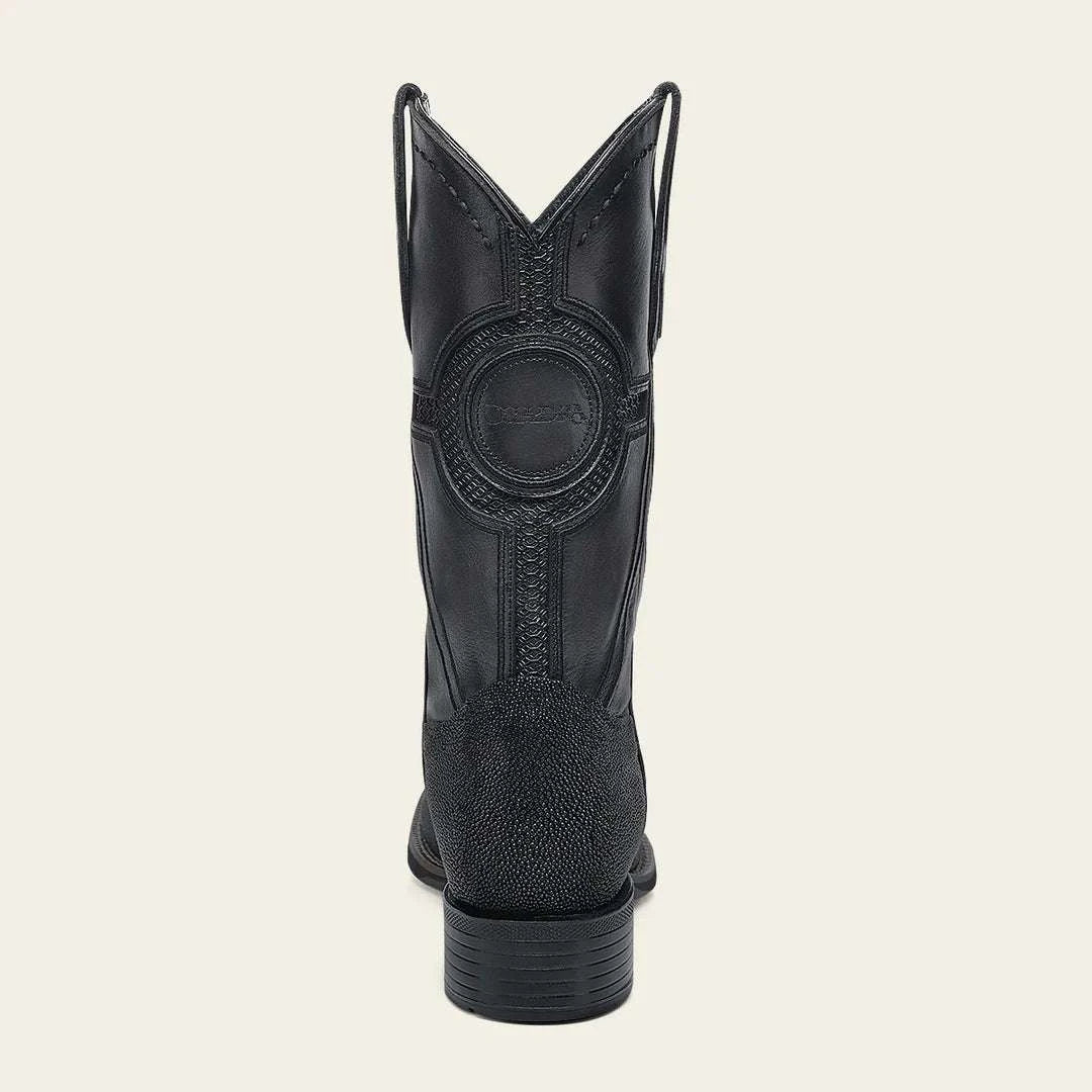 CUADRA MENS BOTA DE MANTARRAYA NEGRO SQ.TOE CC221 Laherradurawwnc.com