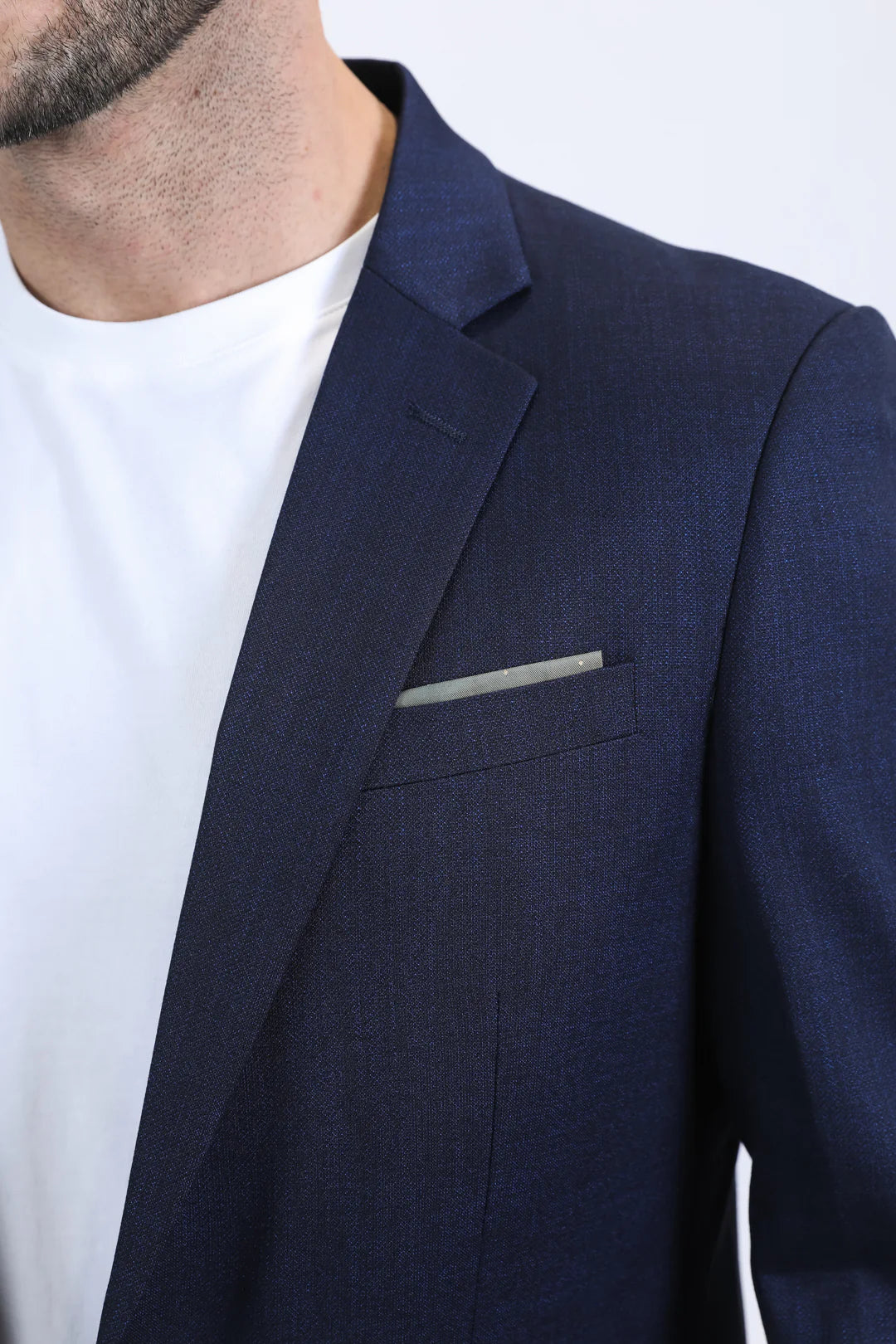 PLATINI MENS MODERN FIT NAVY BLAZER -BLZ10916