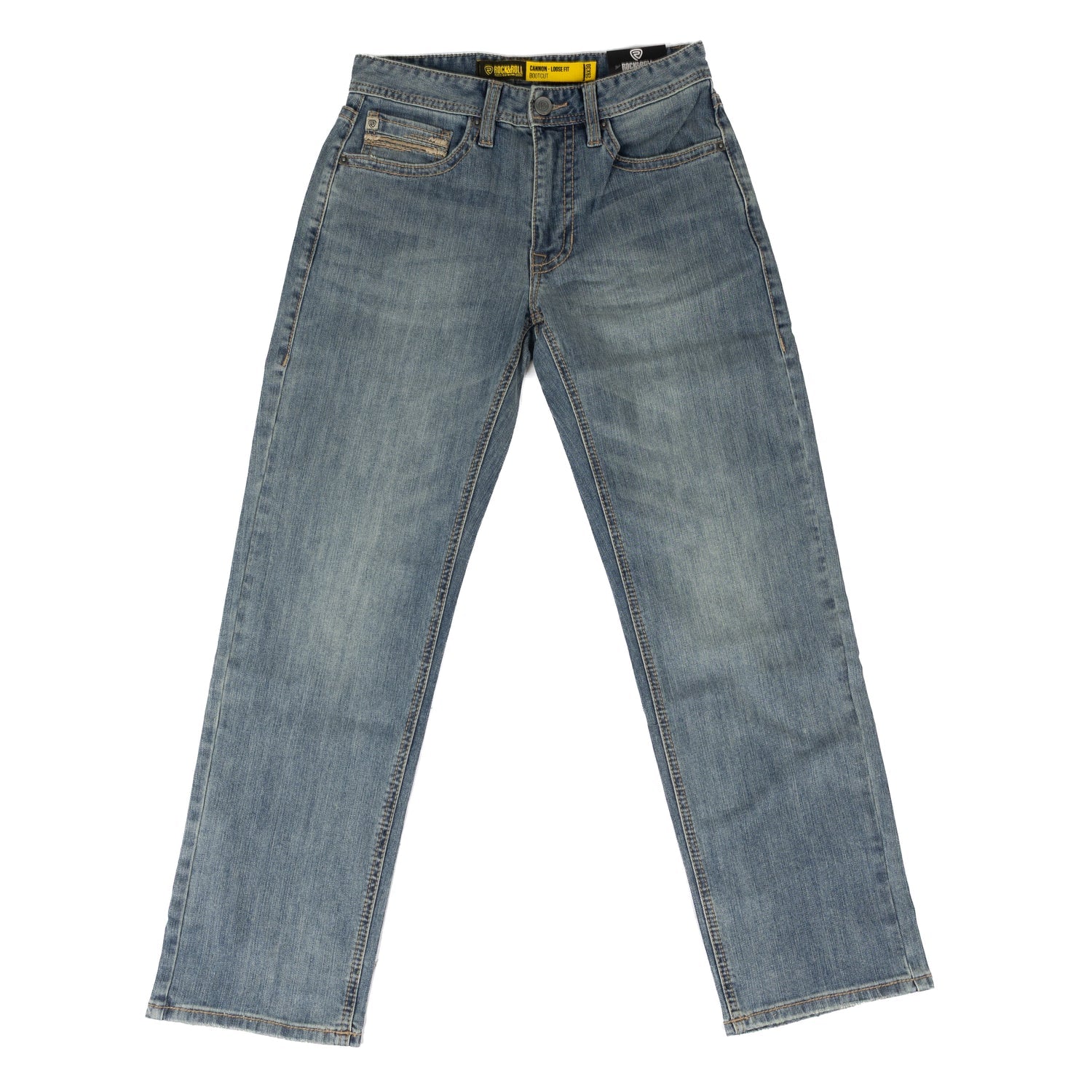 ROCK&ROLL BOY JEAN LIGHT WASH DENIM BB1RD09846