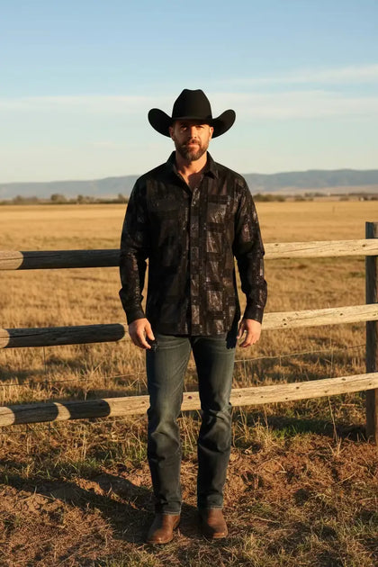 CAMISETA LARGA CHUXX HOMBRE NEGRO/ORO FLK-900