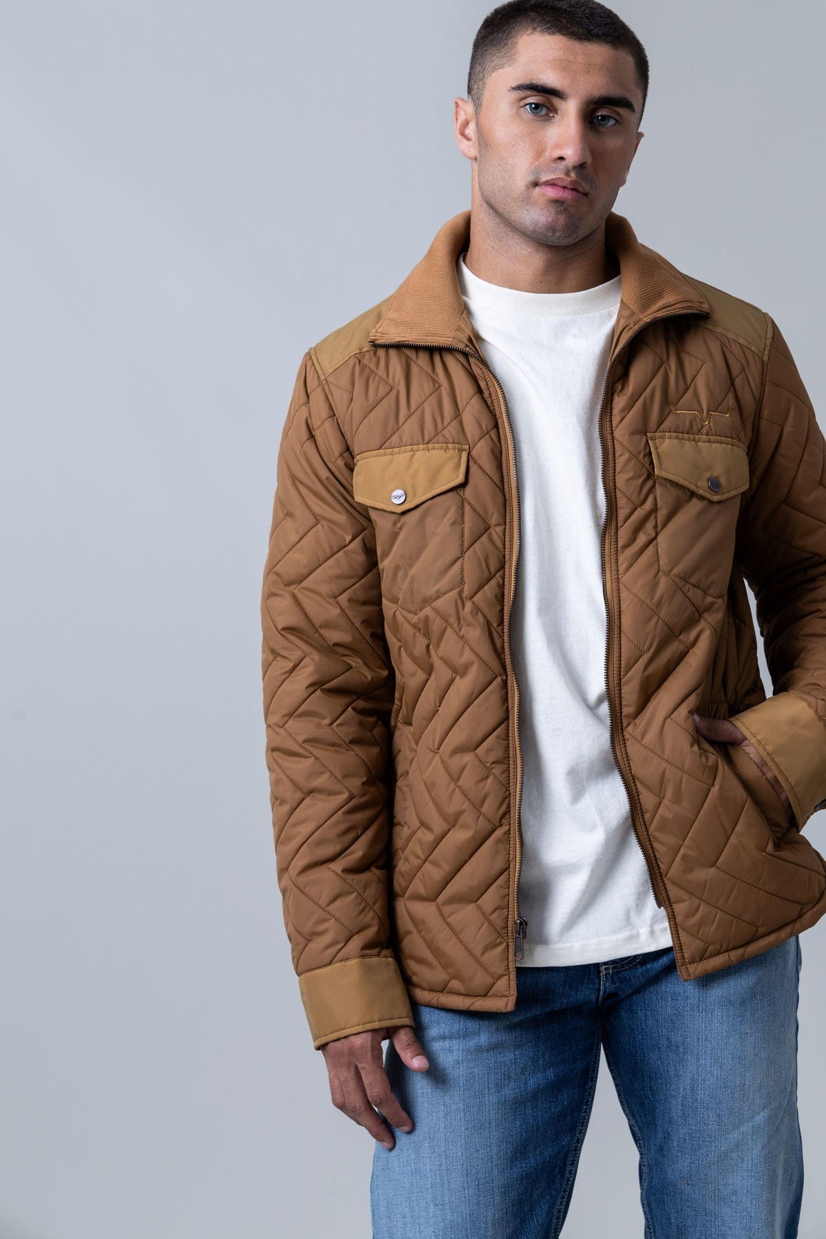 KIMES RANCH MENS SKINK WW BROWN JACKET