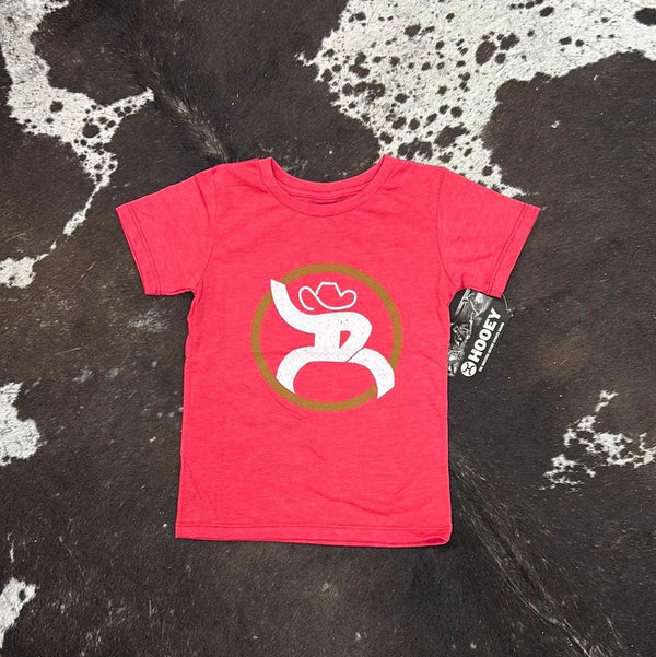 CAMISETA HOOEY NIÑO MANGA CORTA ROJO RT1516D-Y