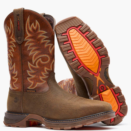 DURANGO MENS STEEL TOE WORK BOOT Slip&Oil resisting- DDB0546
