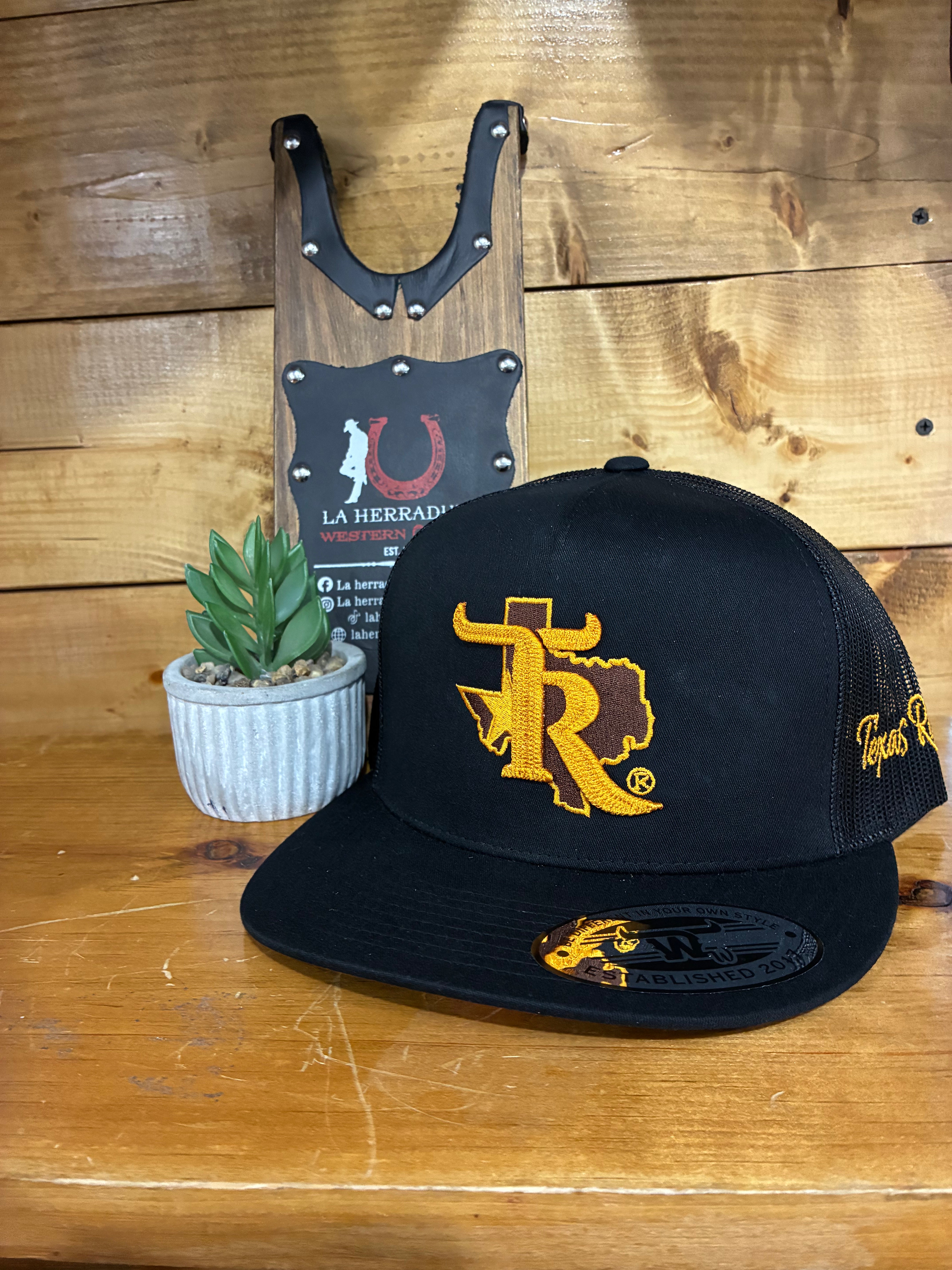 TEXAS RANCH SNAPBACK YELLOW & BLACK 1.1