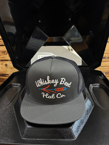 WHISKEY BENT HAT CO TROUBADOR CHARCOAL