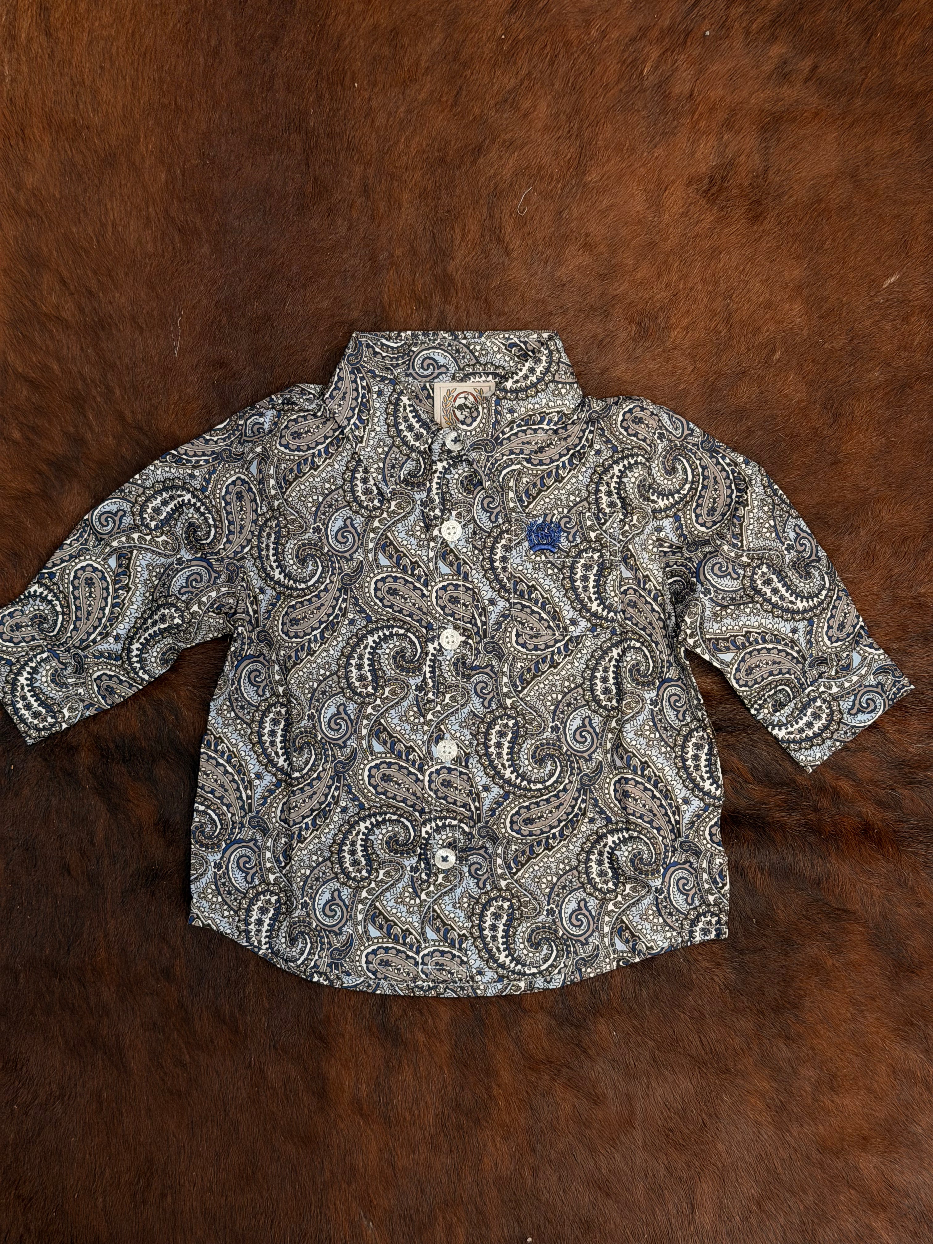 CINCH KIDS LS SHIRT -MTW7062397