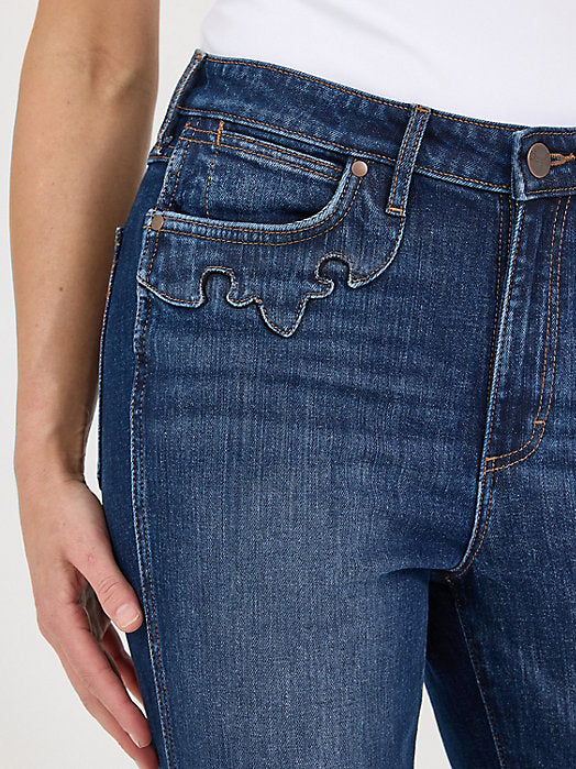 WOMENS WRANGLER HIGH RISE BOLD BOOT 112371849