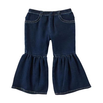 WRANGLER JEANS ACAMPANADOS OSCUROS PARA BEBÉS NIÑAS - 112321494