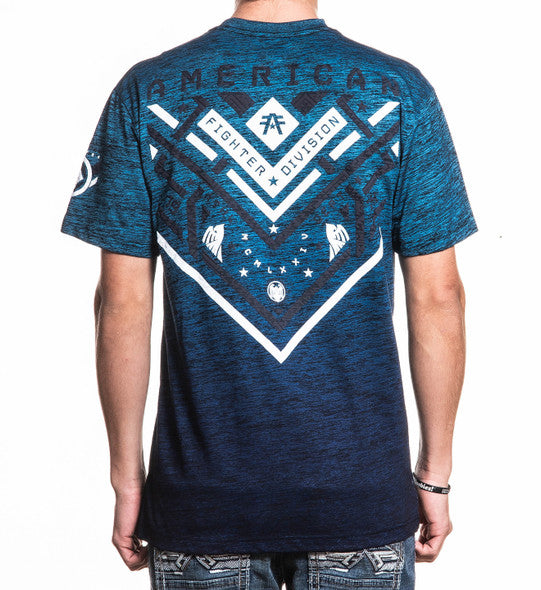 AMERICAN FIGHTER ANTIGO S/S TEE  NBLN FM16598
