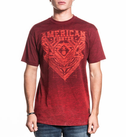 AMERICAN FIGHTER FALLBROOK S/S TEE BU FM16563