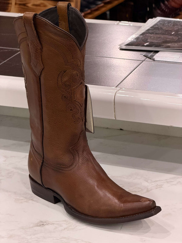 CUADRA BOTAS HOMBRE CRUST RES CASTAÑO PUNTA FILETE