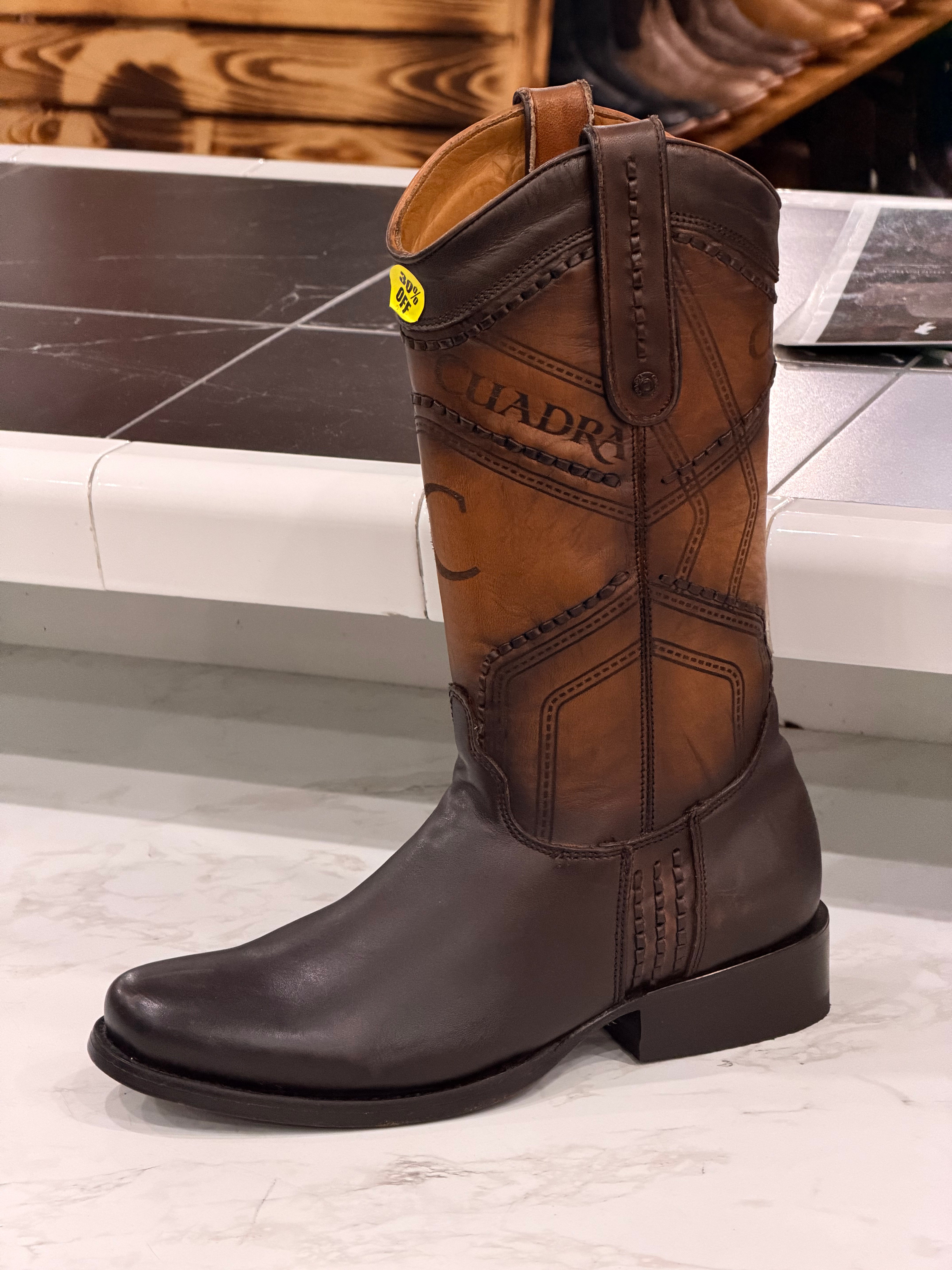 CUADRA BOOTS CRUST SATRO WHISKEY CU409