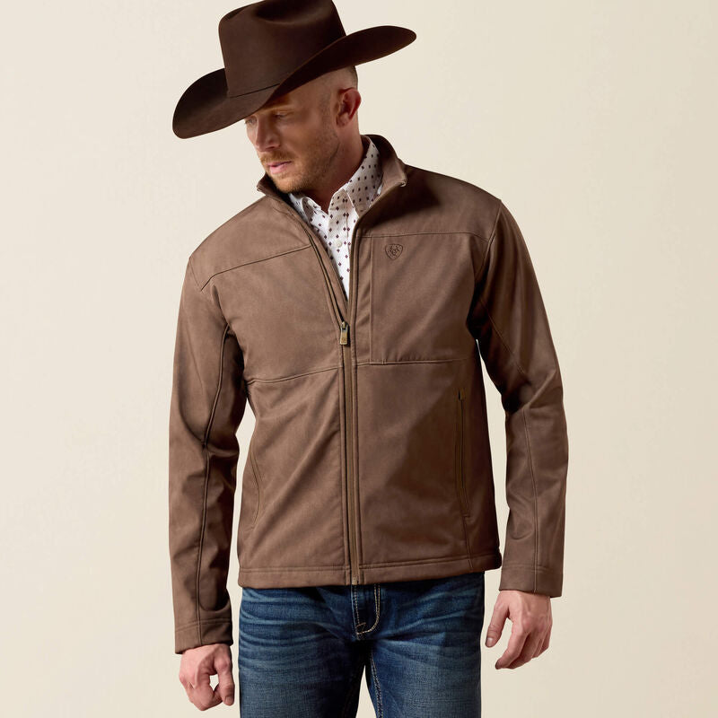 ARIAT JACKET MEN’S VERNON SOFTSHELL BROWN 10079404