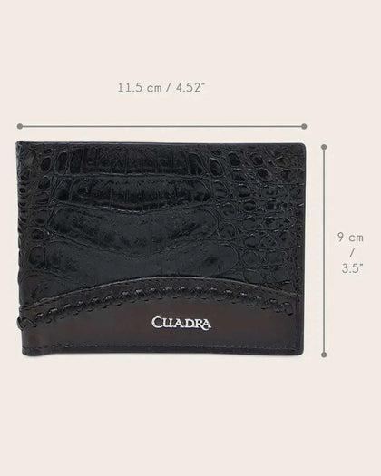 CUADRA MEN BLACK FUSCUS WALLET- DU720