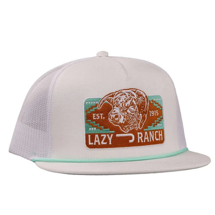 LAZY J CAPS WHITE- WHTWHT4