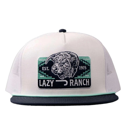 LAZY J CAPS WHITE- WHTNVY4