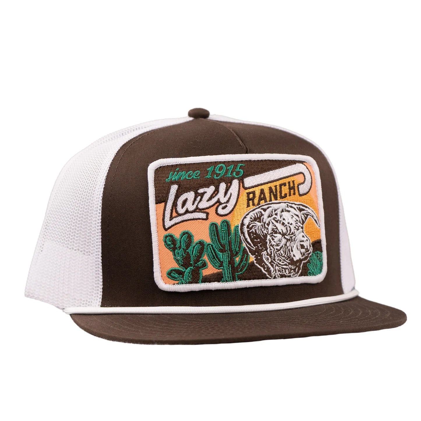 LAZY J CAPS BLACK- BROWN-BRNWHT4