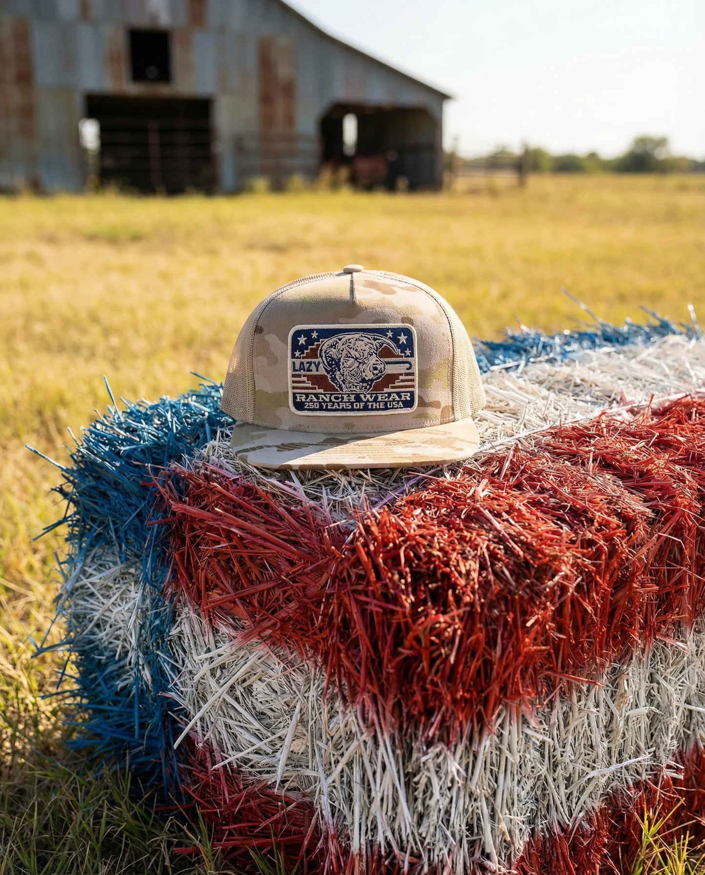LAZY J CAPS CAMO-CAMOTAN4