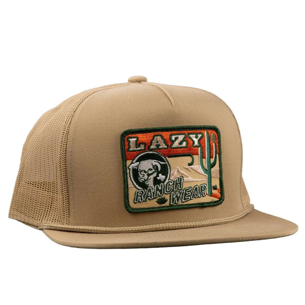 GORRAS LAZY J MARRÓN CLARO GRANDE-TAN4