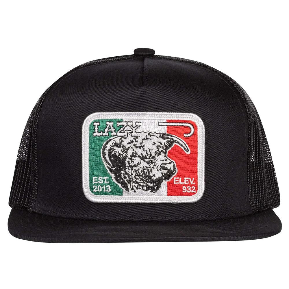 LAZY J CAPS BLACK-BLKBLK4MELEV