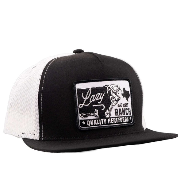 LAZY J GORRAS NEGRO-BLKWHT4