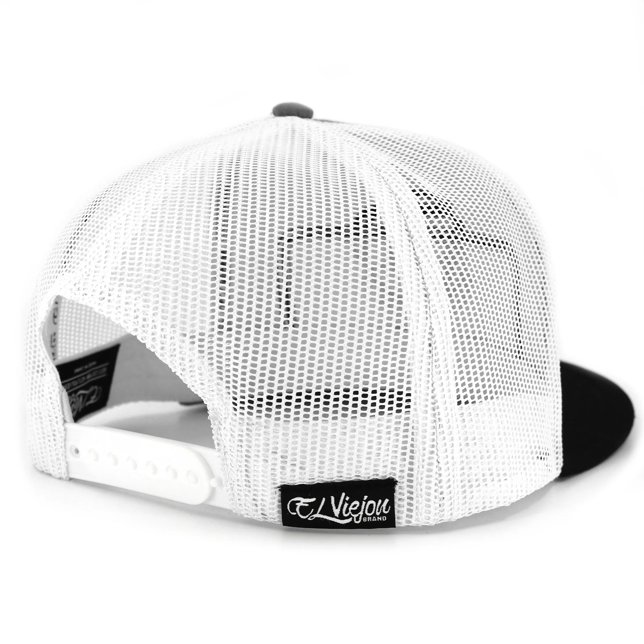 EL VIEJON WHITE/BLACK/GREY FLAT CAP