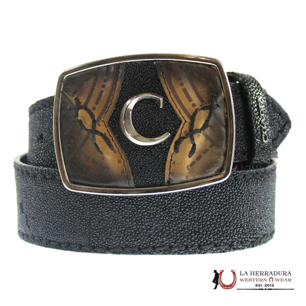 Cinturón negro CUADRA MANTARRAYA BC350