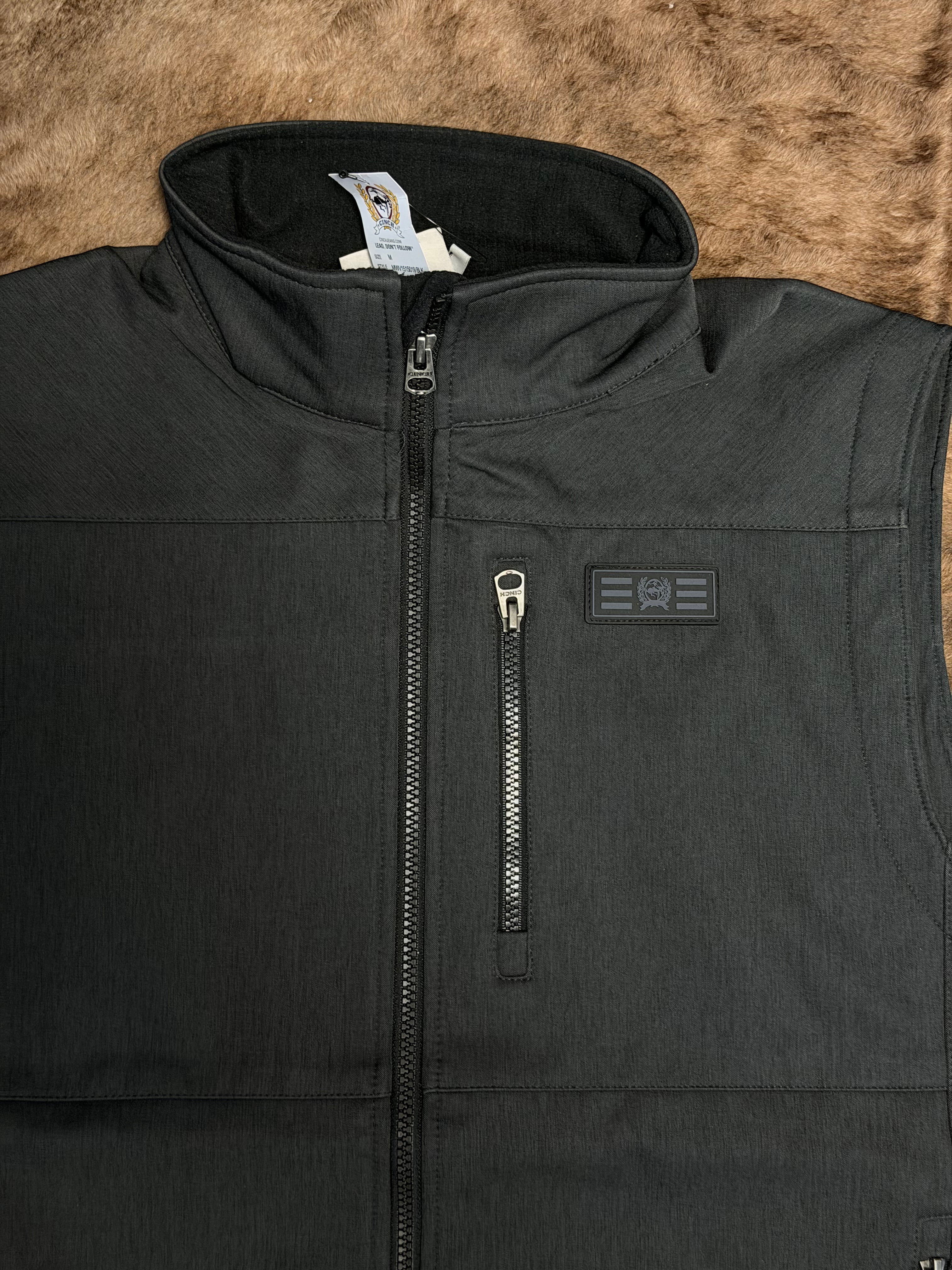 MEN’S CINCH VEST BLACK MWV1515019 BLK