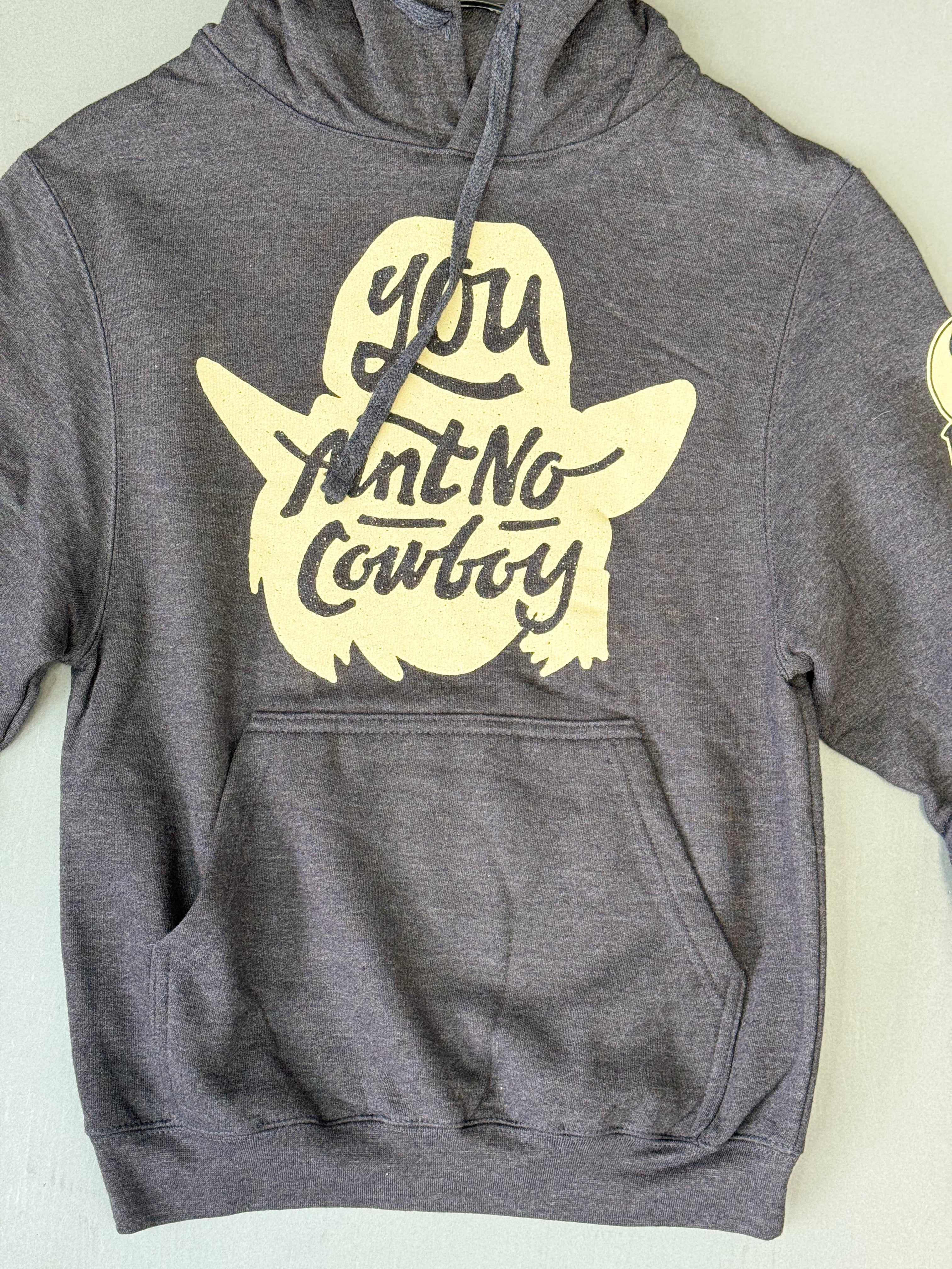 DALEBRISLY SWEATERSHIRT PRINTED YOU NOT COWBOY GREY