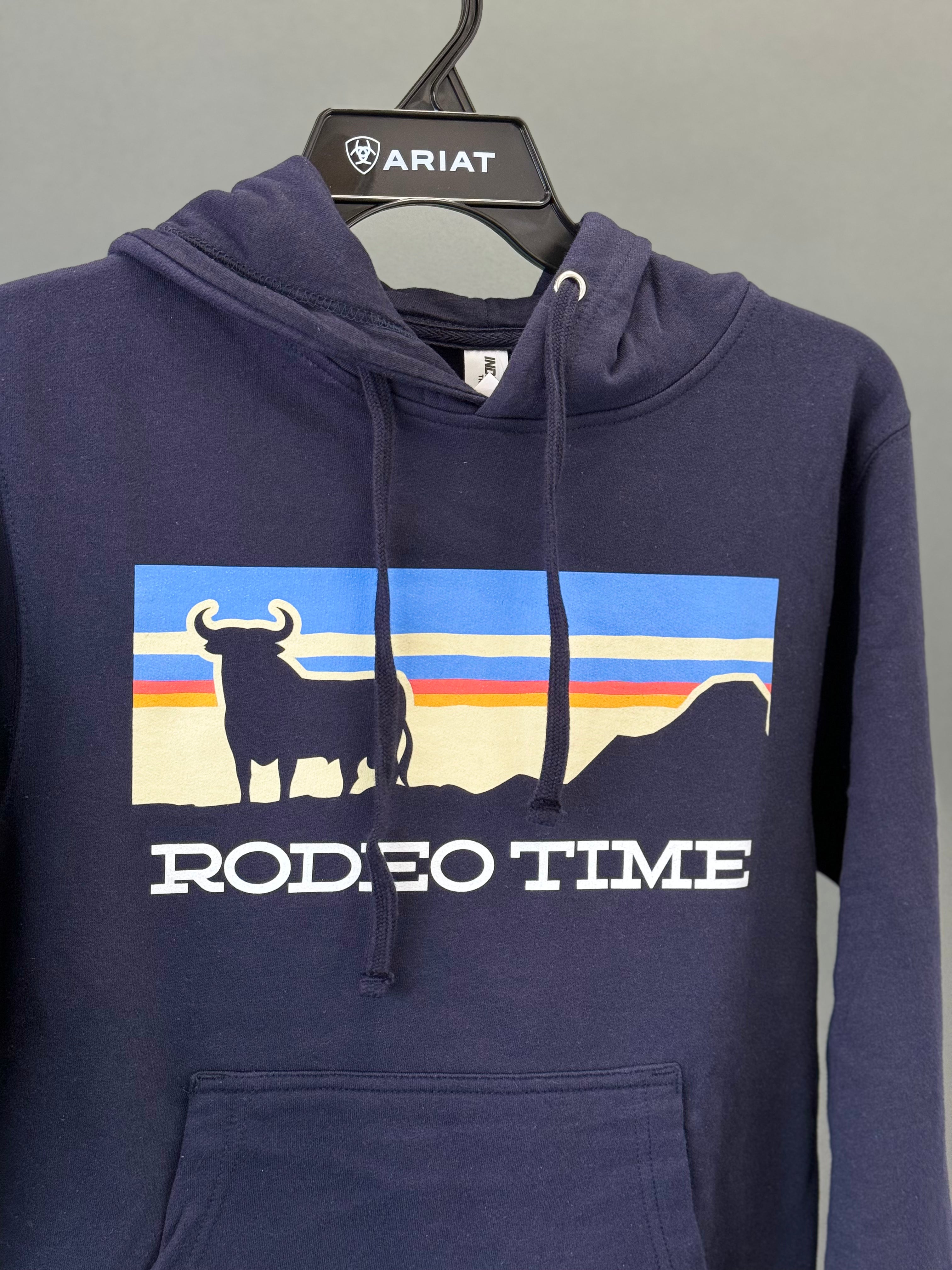 DALEBRISLY SWEATERSHIRT PRINTED RODEO TIME NAVY