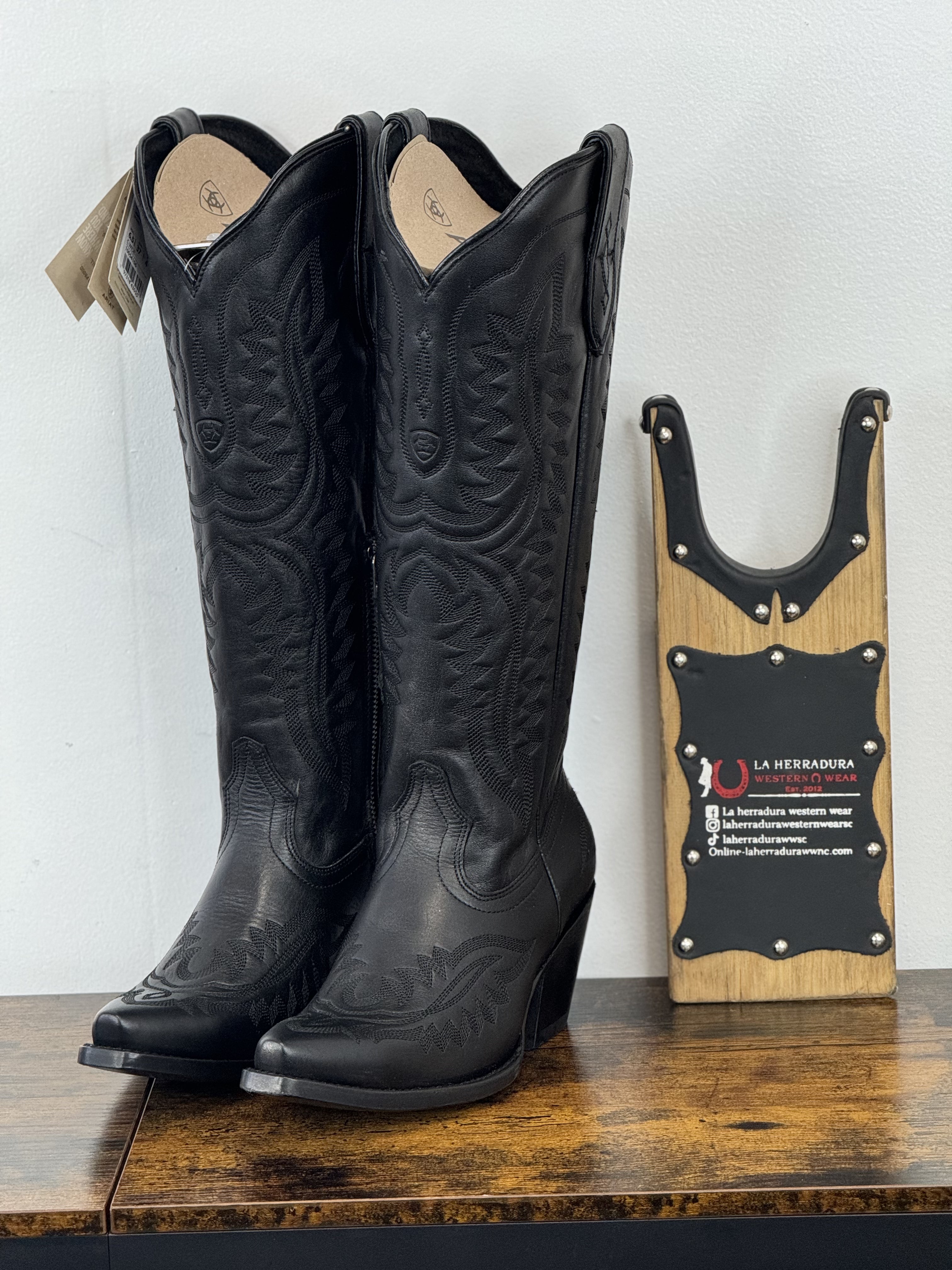 BOTAS LOS ALTOS PARA MUJER AVESTRUZ MOCHA ESTILO RODELO